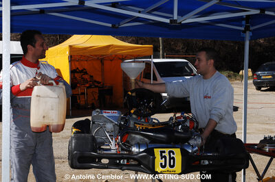 07/03/2010 : 1ère manche du Championnat du Sud 2010 à Lavelanet (photos Antoine Camblor) 2010 — karting