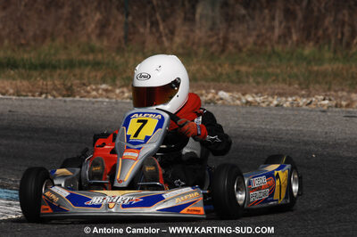 07/03/2010 : 1ère manche du Championnat du Sud 2010 à Lavelanet (photos Antoine Camblor) 2010 — karting