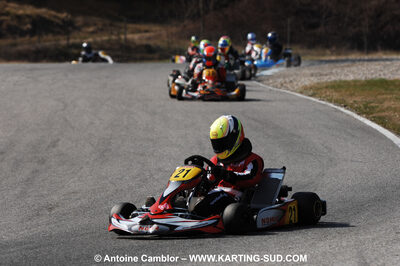 07/03/2010 : 1ère manche du Championnat du Sud 2010 à Lavelanet (photos Antoine Camblor) 2010 — karting