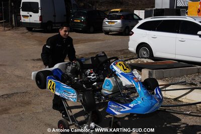 07/03/2010 : 1ère manche du Championnat du Sud 2010 à Lavelanet (photos Antoine Camblor) 2010 — karting