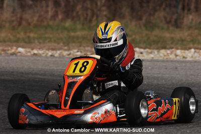 07/03/2010 : 1ère manche du Championnat du Sud 2010 à Lavelanet (photos Antoine Camblor) 2010 — karting