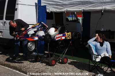 07/03/2010 : 1ère manche du Championnat du Sud 2010 à Lavelanet (photos Antoine Camblor) 2010 — karting