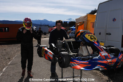 07/03/2010 : 1ère manche du Championnat du Sud 2010 à Lavelanet (photos Antoine Camblor) 2010 — karting