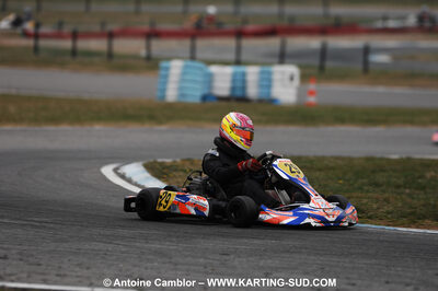 07/03/2010 : 1ère manche du Championnat du Sud 2010 à Lavelanet (photos Antoine Camblor) 2010 — karting
