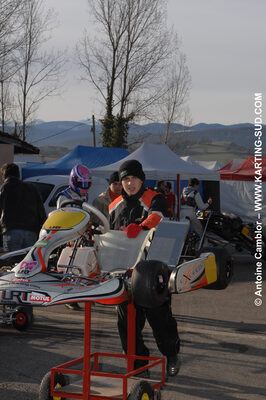 07/03/2010 : 1ère manche du Championnat du Sud 2010 à Lavelanet (photos Antoine Camblor) 2010 — karting
