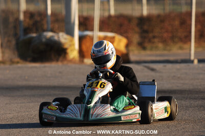 07/03/2010 : 1ère manche du Championnat du Sud 2010 à Lavelanet (photos Antoine Camblor) 2010 — karting