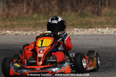 07/03/2010 : 1ère manche du Championnat du Sud 2010 à Lavelanet (photos Antoine Camblor) 2010 — karting