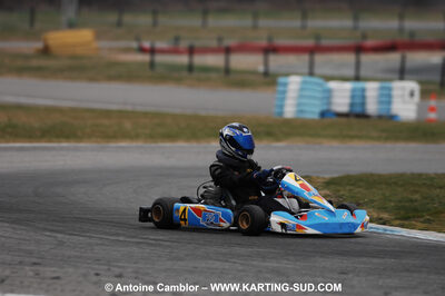 07/03/2010 : 1ère manche du Championnat du Sud 2010 à Lavelanet (photos Antoine Camblor) 2010 — karting