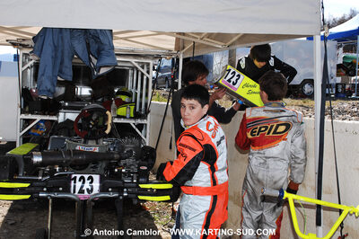 07/03/2010 : 1ère manche du Championnat du Sud 2010 à Lavelanet (photos Antoine Camblor) 2010 — karting