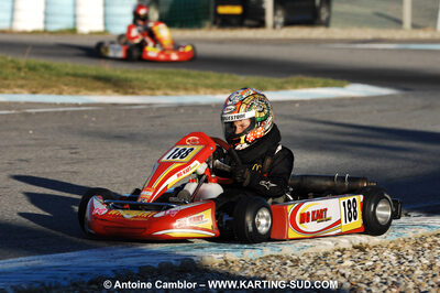 07/03/2010 : 1ère manche du Championnat du Sud 2010 à Lavelanet (photos Antoine Camblor) 2010 — karting