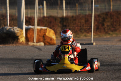 07/03/2010 : 1ère manche du Championnat du Sud 2010 à Lavelanet (photos Antoine Camblor) 2010 — karting