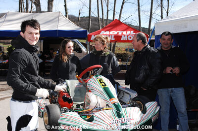 07/03/2010 : 1ère manche du Championnat du Sud 2010 à Lavelanet (photos Antoine Camblor) 2010 — karting