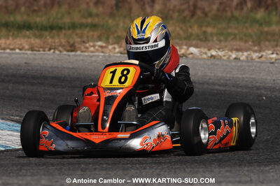 07/03/2010 : 1ère manche du Championnat du Sud 2010 à Lavelanet (photos Antoine Camblor) 2010 — karting