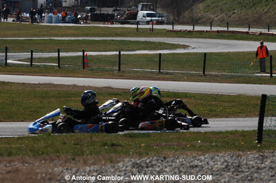 07/03/2010 : 1ère manche du Championnat du Sud 2010 à Lavelanet (photos Antoine Camblor) 2010 — karting
