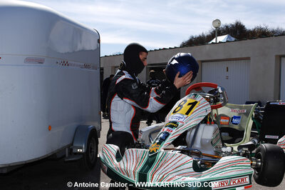 07/03/2010 : 1ère manche du Championnat du Sud 2010 à Lavelanet (photos Antoine Camblor) 2010 — karting