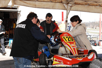07/03/2010 : 1ère manche du Championnat du Sud 2010 à Lavelanet (photos Antoine Camblor) 2010 — karting
