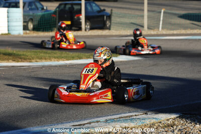 07/03/2010 : 1ère manche du Championnat du Sud 2010 à Lavelanet (photos Antoine Camblor) 2010 — karting
