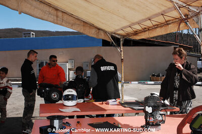 07/03/2010 : 1ère manche du Championnat du Sud 2010 à Lavelanet (photos Antoine Camblor) 2010 — karting