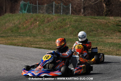 07/03/2010 : 1ère manche du Championnat du Sud 2010 à Lavelanet (photos Antoine Camblor) 2010 — karting