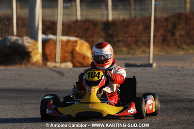 07/03/2010 : 1ère manche du Championnat du Sud 2010 à Lavelanet (photos Antoine Camblor) 2010 — karting