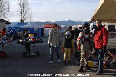 07/03/2010 : 1ère manche du Championnat du Sud 2010 à Lavelanet (photos Antoine Camblor) 2010 — karting