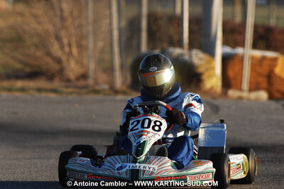 07/03/2010 : 1ère manche du Championnat du Sud 2010 à Lavelanet (photos Antoine Camblor) 2010 — karting