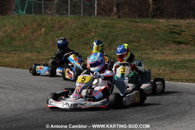 07/03/2010 : 1ère manche du Championnat du Sud 2010 à Lavelanet (photos Antoine Camblor) 2010 — karting