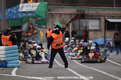 07/03/2010 : 1ère manche du Championnat du Sud 2010 à Lavelanet (photos Antoine Camblor) 2010 — karting