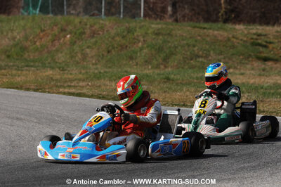 07/03/2010 : 1ère manche du Championnat du Sud 2010 à Lavelanet (photos Antoine Camblor) 2010 — karting