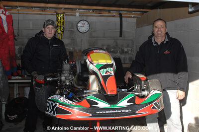 07/03/2010 : 1ère manche du Championnat du Sud 2010 à Lavelanet (photos Antoine Camblor) 2010 — karting