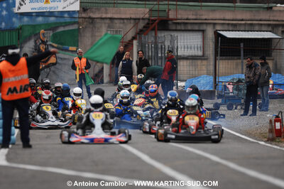 07/03/2010 : 1ère manche du Championnat du Sud 2010 à Lavelanet (photos Antoine Camblor) 2010 — karting