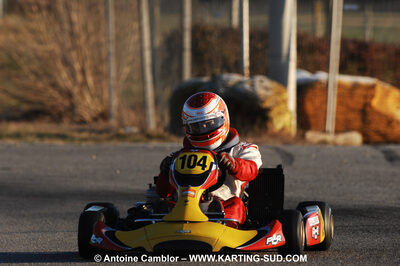 07/03/2010 : 1ère manche du Championnat du Sud 2010 à Lavelanet (photos Antoine Camblor) 2010 — karting