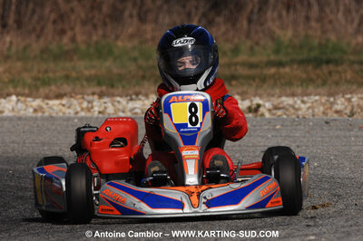07/03/2010 : 1ère manche du Championnat du Sud 2010 à Lavelanet (photos Antoine Camblor) 2010 — karting