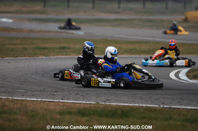 07/03/2010 : 1ère manche du Championnat du Sud 2010 à Lavelanet (photos Antoine Camblor) 2010 — karting