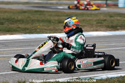 07/03/2010 : 1ère manche du Championnat du Sud 2010 à Lavelanet (photos Antoine Camblor) 2010 — karting
