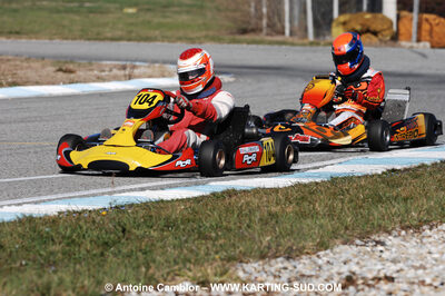 07/03/2010 : 1ère manche du Championnat du Sud 2010 à Lavelanet (photos Antoine Camblor) 2010 — karting