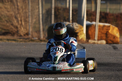 07/03/2010 : 1ère manche du Championnat du Sud 2010 à Lavelanet (photos Antoine Camblor) 2010 — karting