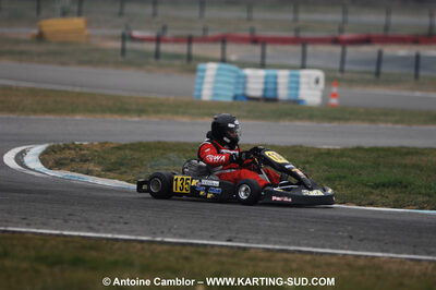 07/03/2010 : 1ère manche du Championnat du Sud 2010 à Lavelanet (photos Antoine Camblor) 2010 — karting