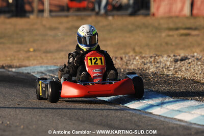 07/03/2010 : 1ère manche du Championnat du Sud 2010 à Lavelanet (photos Antoine Camblor) 2010 — karting