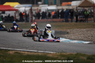 07/03/2010 : 1ère manche du Championnat du Sud 2010 à Lavelanet (photos Antoine Camblor) 2010 — karting