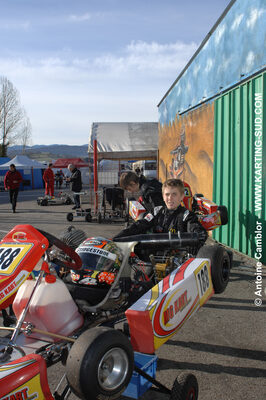 07/03/2010 : 1ère manche du Championnat du Sud 2010 à Lavelanet (photos Antoine Camblor) 2010 — karting