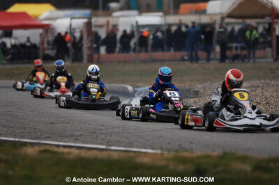 07/03/2010 : 1ère manche du Championnat du Sud 2010 à Lavelanet (photos Antoine Camblor) 2010 — karting