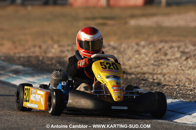 07/03/2010 : 1ère manche du Championnat du Sud 2010 à Lavelanet (photos Antoine Camblor) 2010 — karting