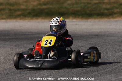 07/03/2010 : 1ère manche du Championnat du Sud 2010 à Lavelanet (photos Antoine Camblor) 2010 — karting