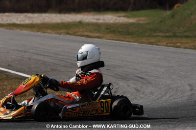 07/03/2010 : 1ère manche du Championnat du Sud 2010 à Lavelanet (photos Antoine Camblor) 2010 — karting
