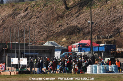 07/03/2010 : 1ère manche du Championnat du Sud 2010 à Lavelanet (photos Antoine Camblor) 2010 — karting
