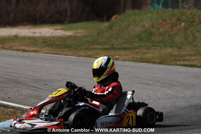 07/03/2010 : 1ère manche du Championnat du Sud 2010 à Lavelanet (photos Antoine Camblor) 2010 — karting