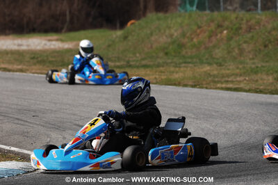 07/03/2010 : 1ère manche du Championnat du Sud 2010 à Lavelanet (photos Antoine Camblor) 2010 — karting