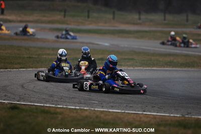 07/03/2010 : 1ère manche du Championnat du Sud 2010 à Lavelanet (photos Antoine Camblor) 2010 — karting