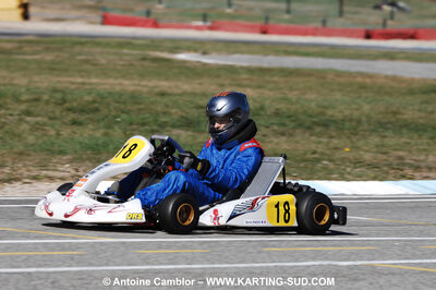 07/03/2010 : 1ère manche du Championnat du Sud 2010 à Lavelanet (photos Antoine Camblor) 2010 — karting